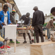 Outdoor work at Talking Hands, April 2017